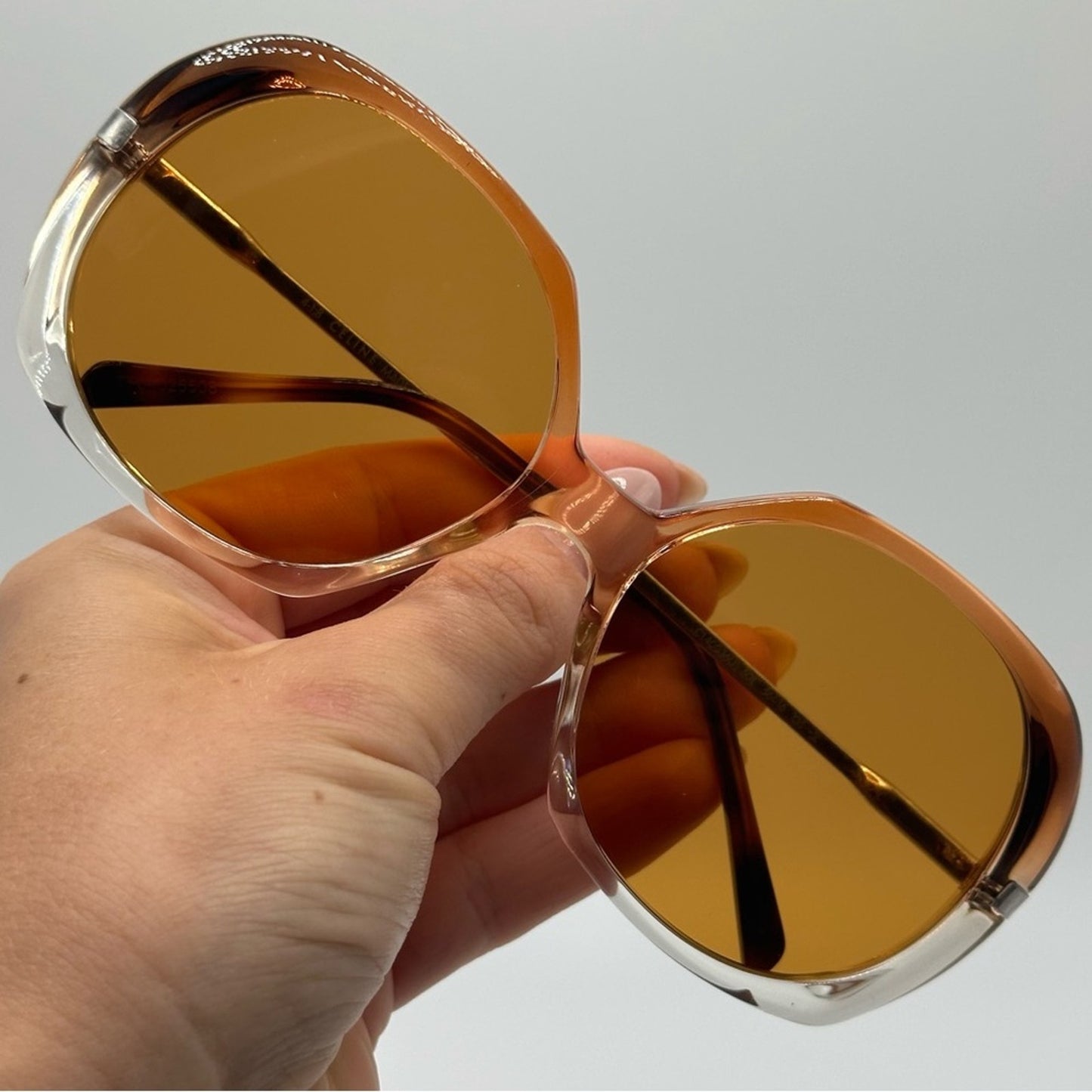 Celine Sunglasses CL40036U 5650E Silver Orange Women