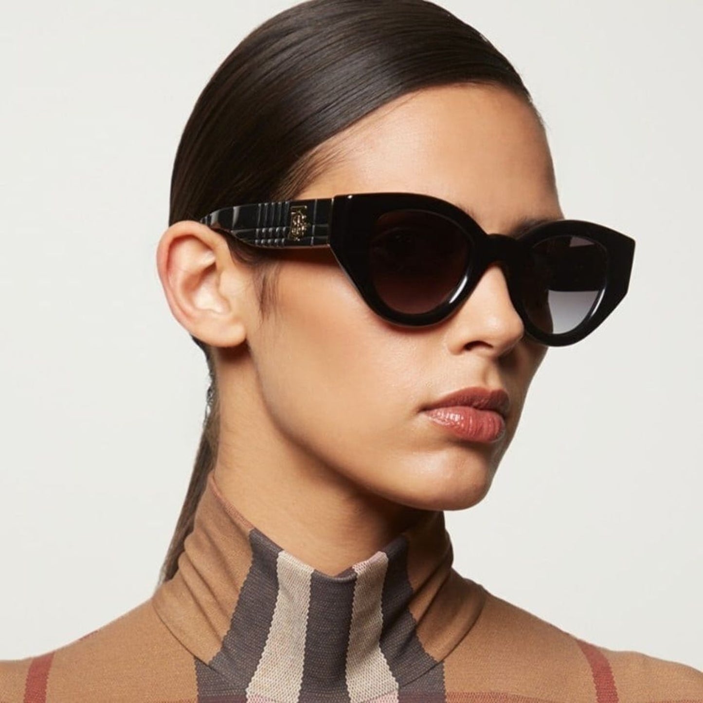 BURBERRY Sunglasses BE4390 30018G Black/Grey Gradient