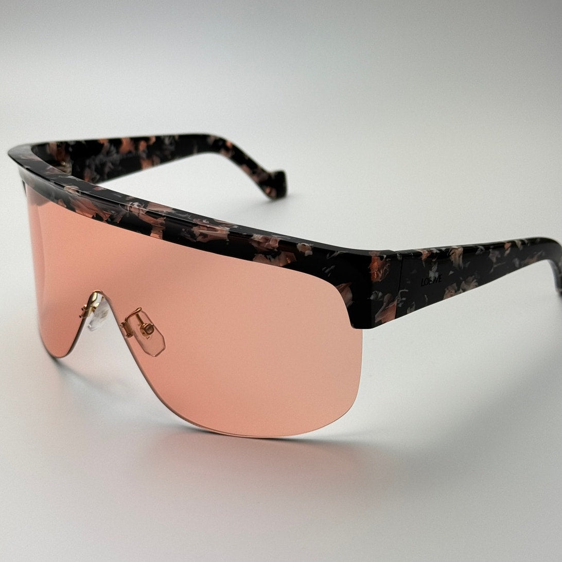 Loewe Sunglasses LW40034U 55S Coloured Havana/Bordeaux
