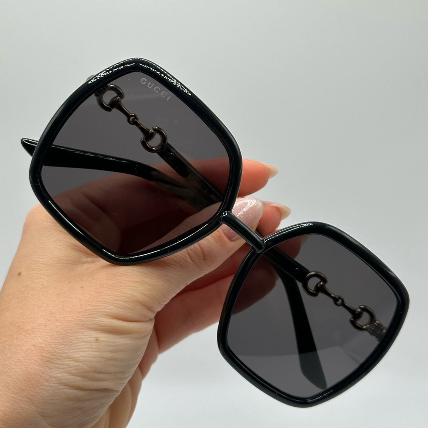 Gucci Sunglasses GG0890S 001 Black/Grey Women