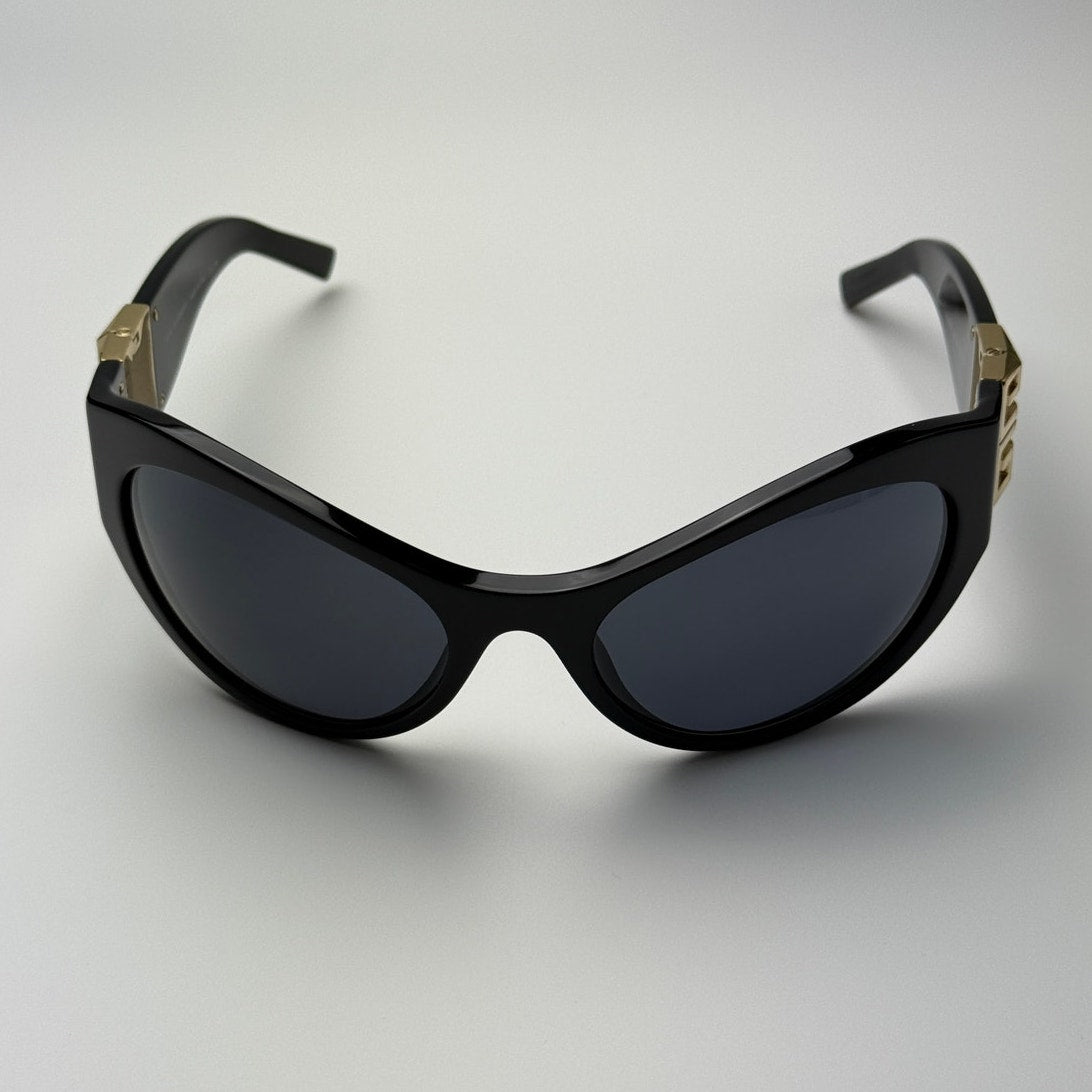 Givenchy Sunglasses GV40073I 01A Shiny Black/Gold/Grey Unisex