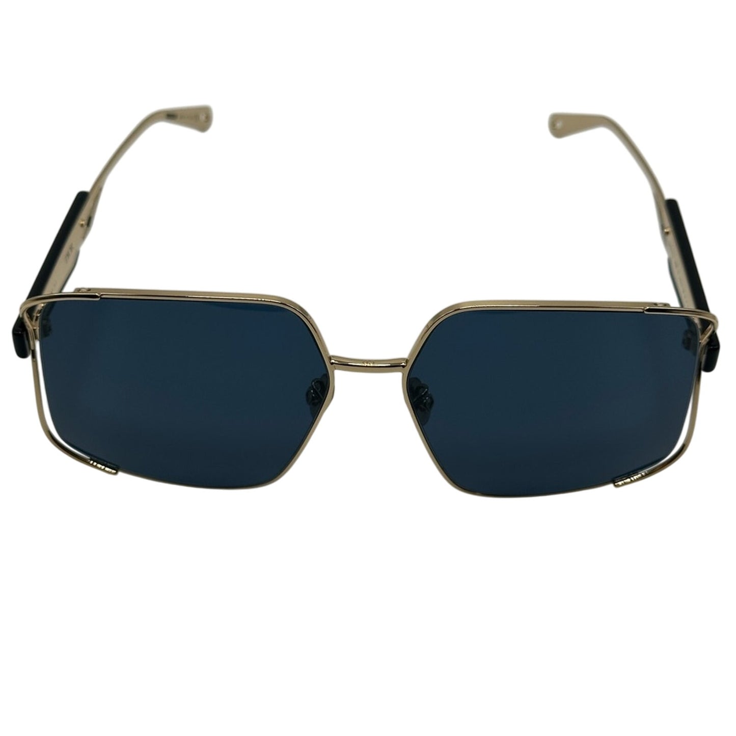 Dior Sunglasses Archidior S1U Shiny Gold Blue Women