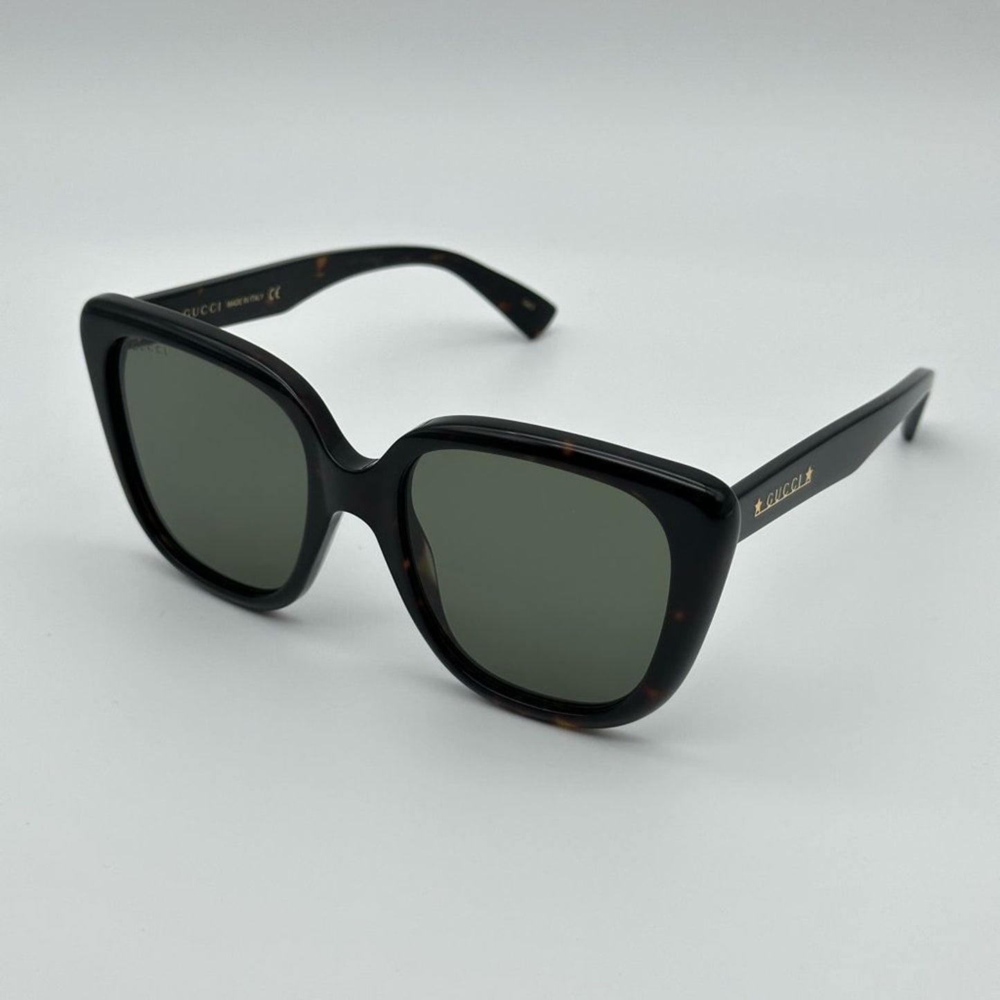 Gucci Sunglasses GG1169S 003 Havana/Green Women