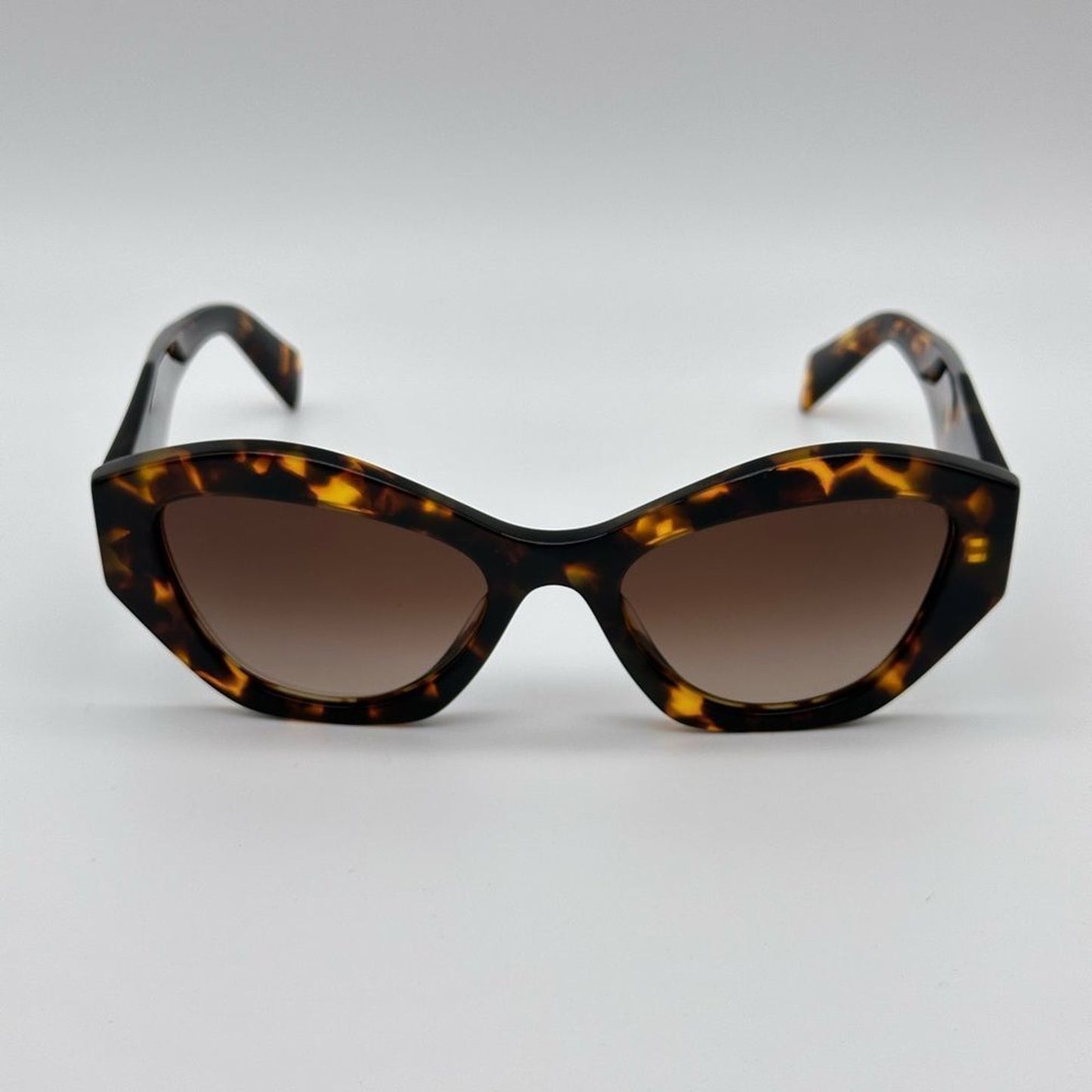 Prada Sunglasses PR07YS VAU6S1 Honey Havana/Brown Gradient Women
