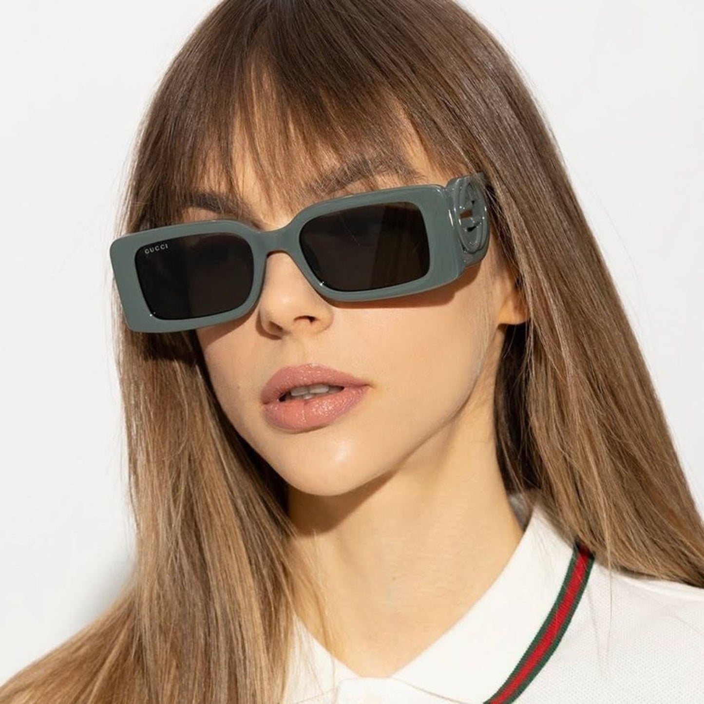 Gucci Sunglasses GG1325S 003 Grey Smoke Unisex
