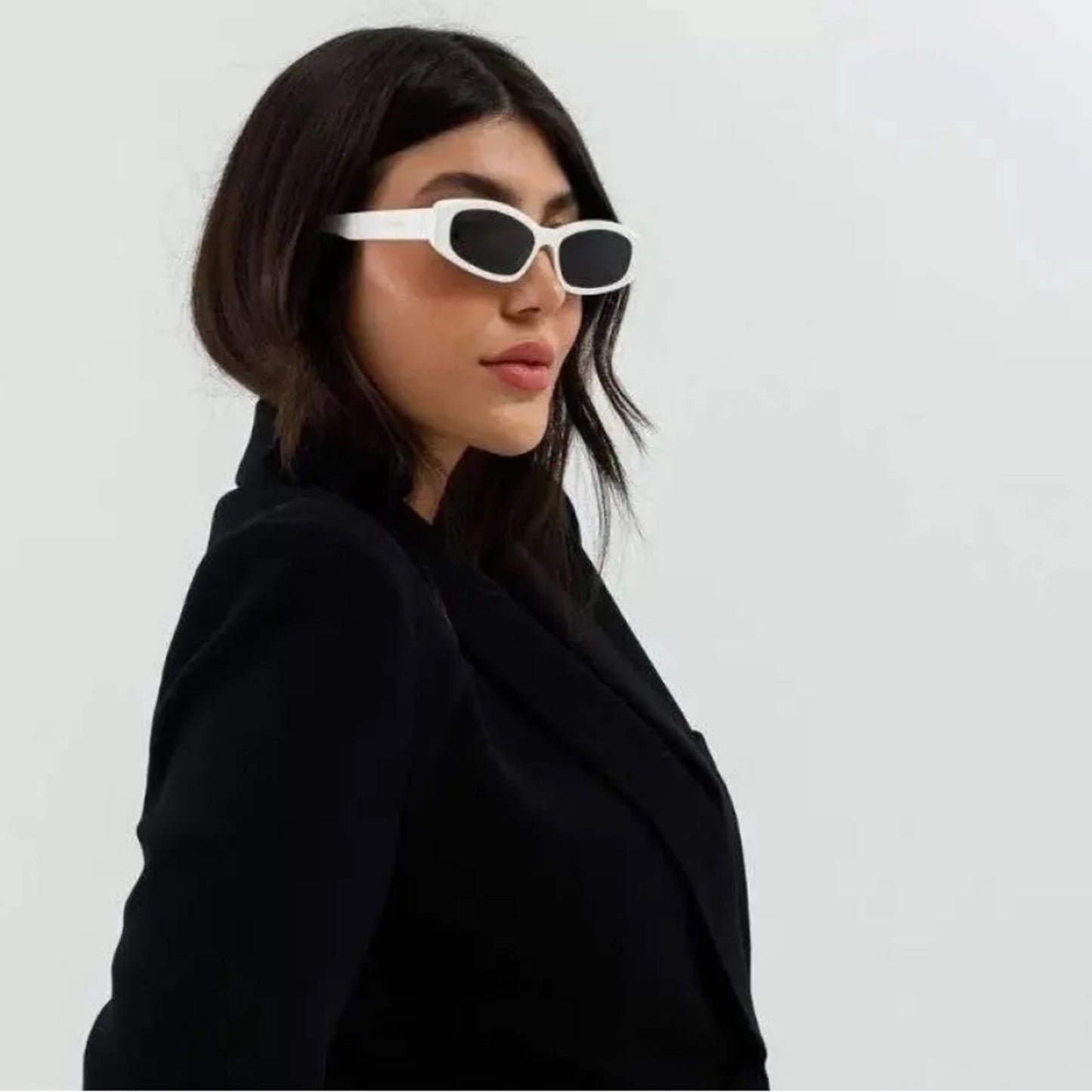 Celine Sunglasses CL40252I White Grey Women
