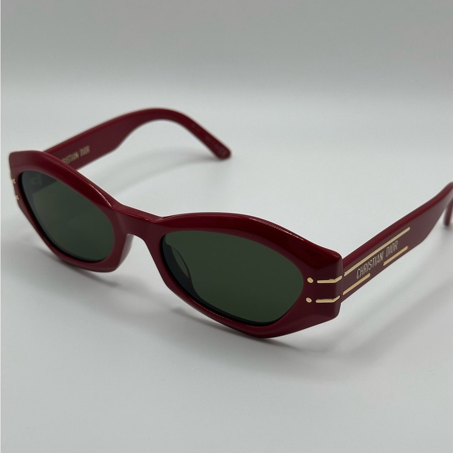 Dior Sunglasses CD40058U 66N DiorSignature B1U Red/Green Women