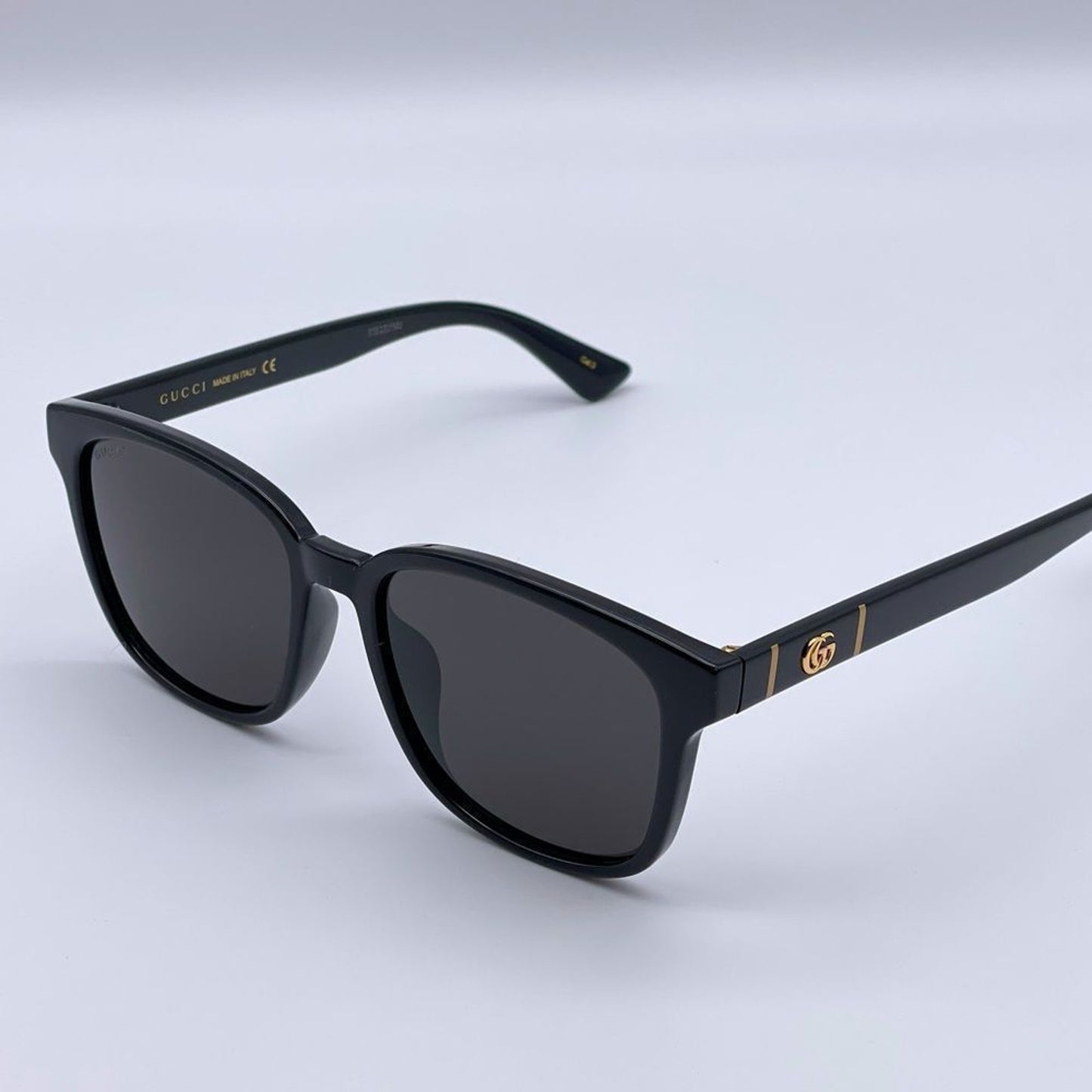 Gucci Sunglasses GG0637SK 001 Black Grey Unisex