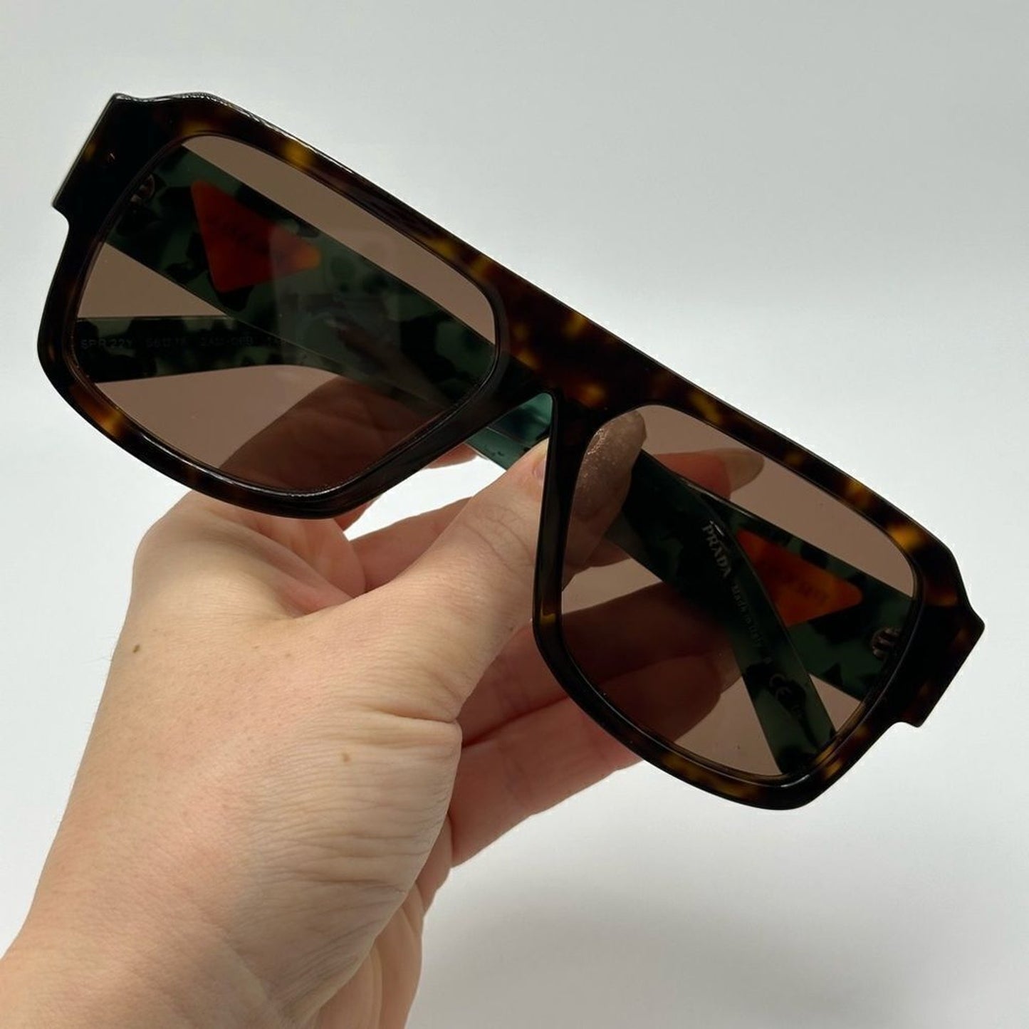 PRADA Sunglasses PR22YS 2AU06B Havana Unisex