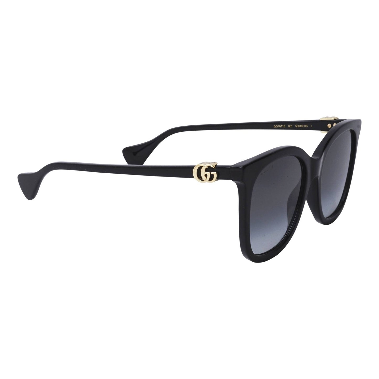 Gucci Sunglasses GG1071S 001 Black/Grey Women