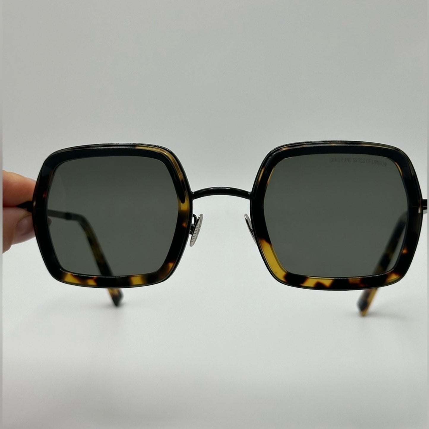 CUTLER AND GROSS Sunglasses CG1301S 004 Black/Brown/Grey Unisex