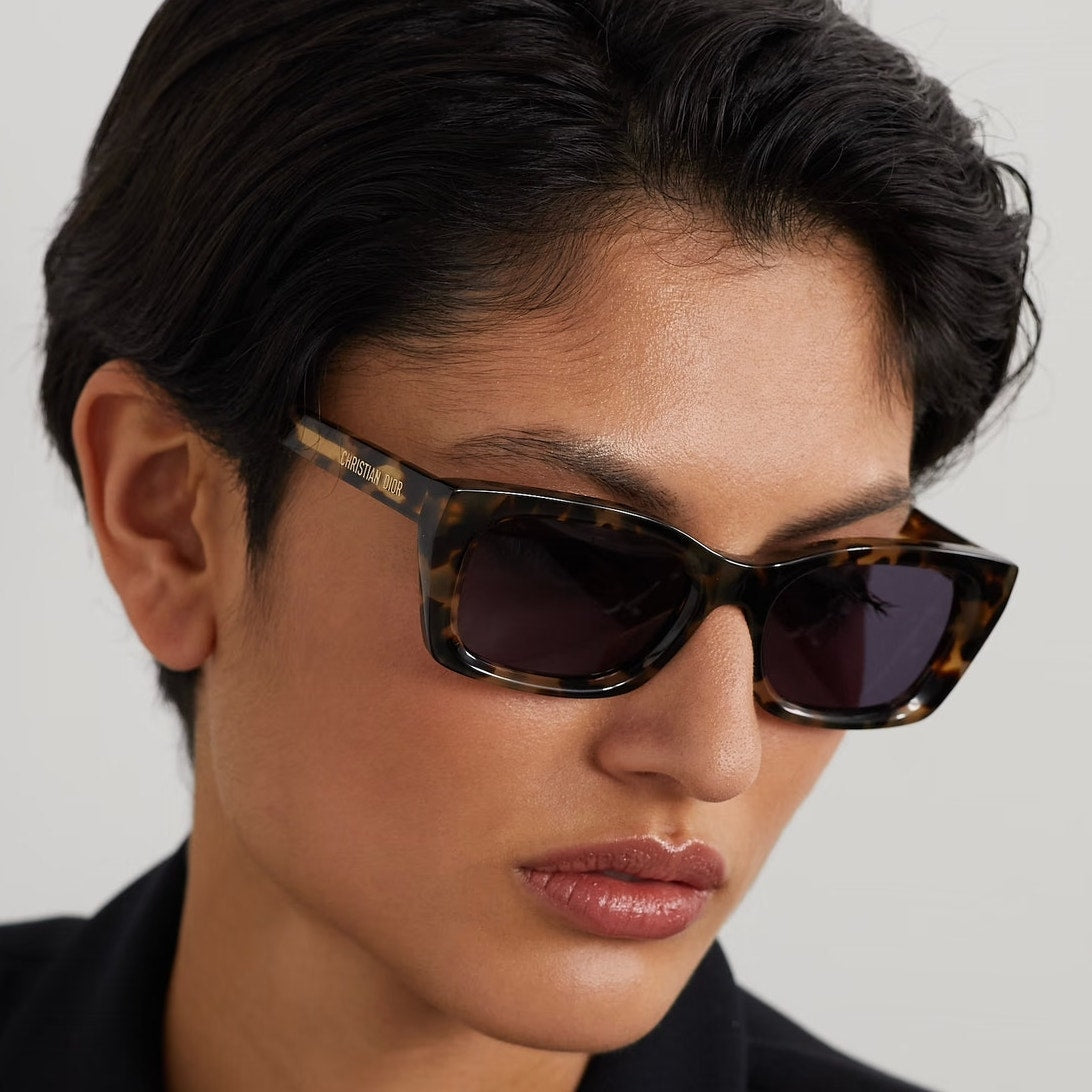 Dior Sunglasses DIORMIDNIGHT S3I 26B0 Honey Havana/Blue Women