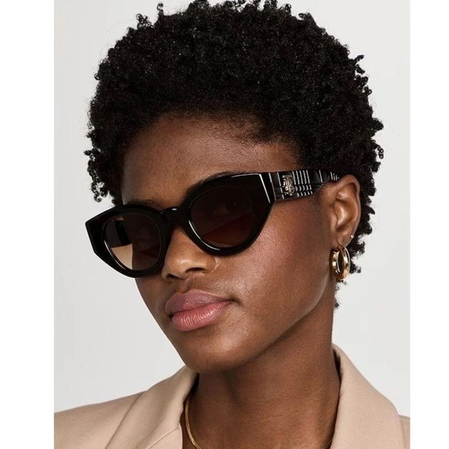BURBERRY Sunglasses BE4390 30018G Black/Grey Gradient