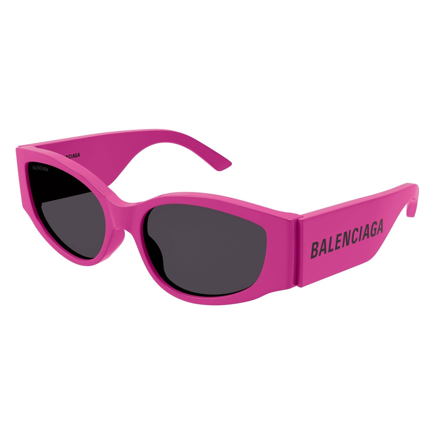 BALENCIAGA Sunglasses BB0258S 004 Fuchsia Grey Women