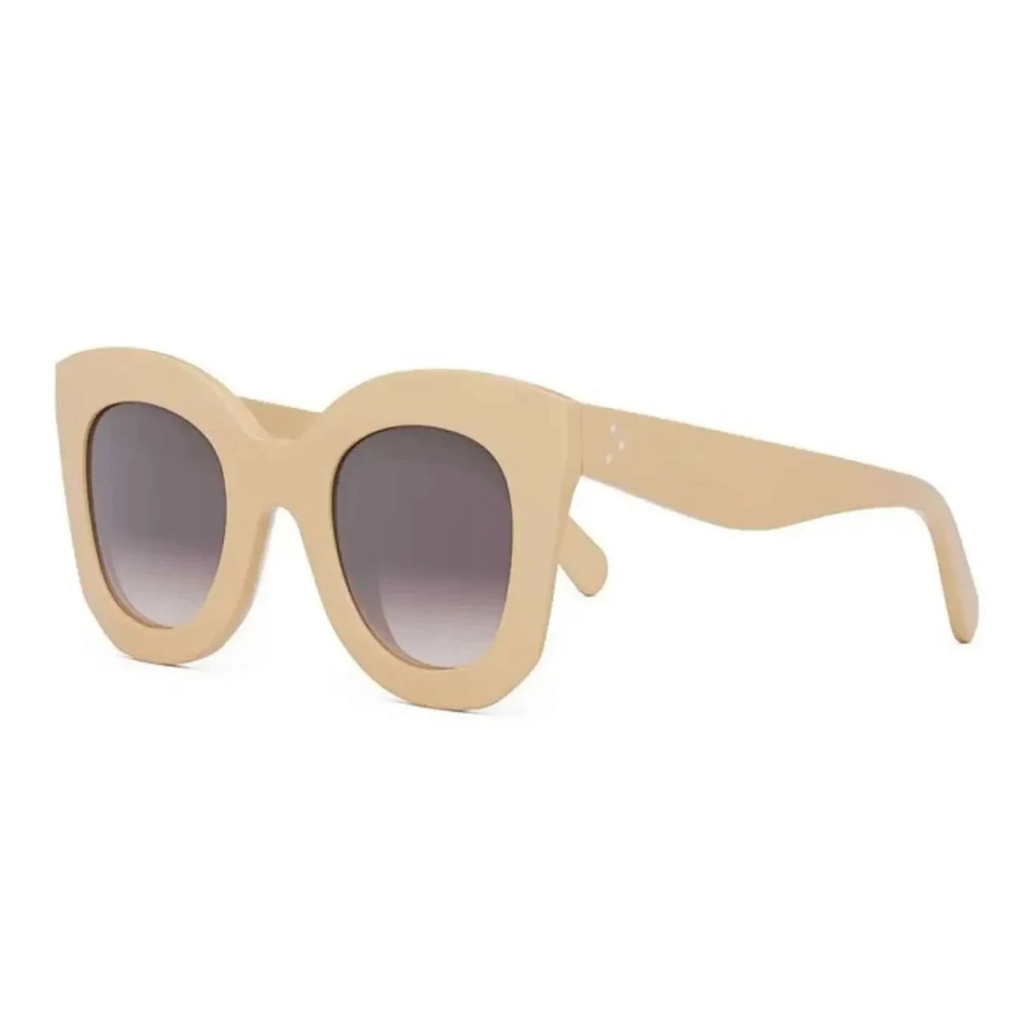 Celine Sunglasses CL4005FN 4957Z Beige/Violet Gradient Women