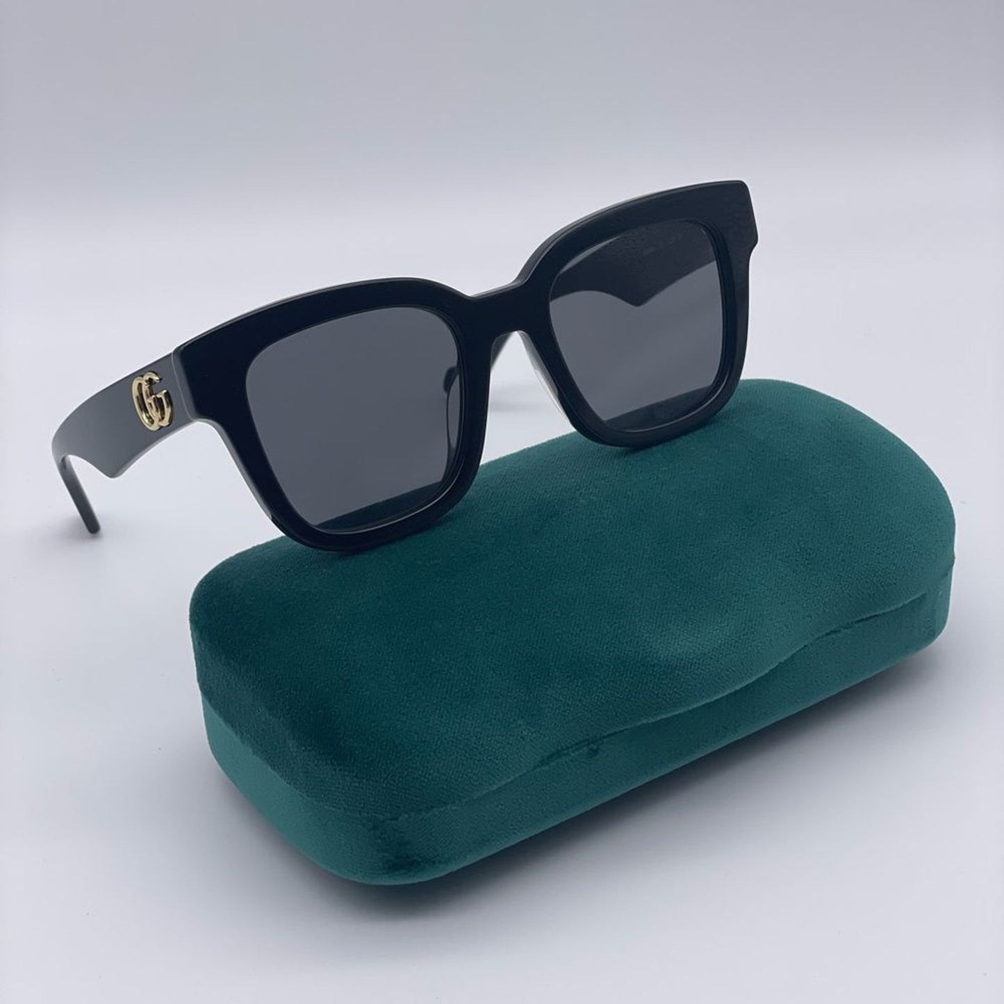 Gucci Sunglasses GG0998S 001 Black/Grey Women