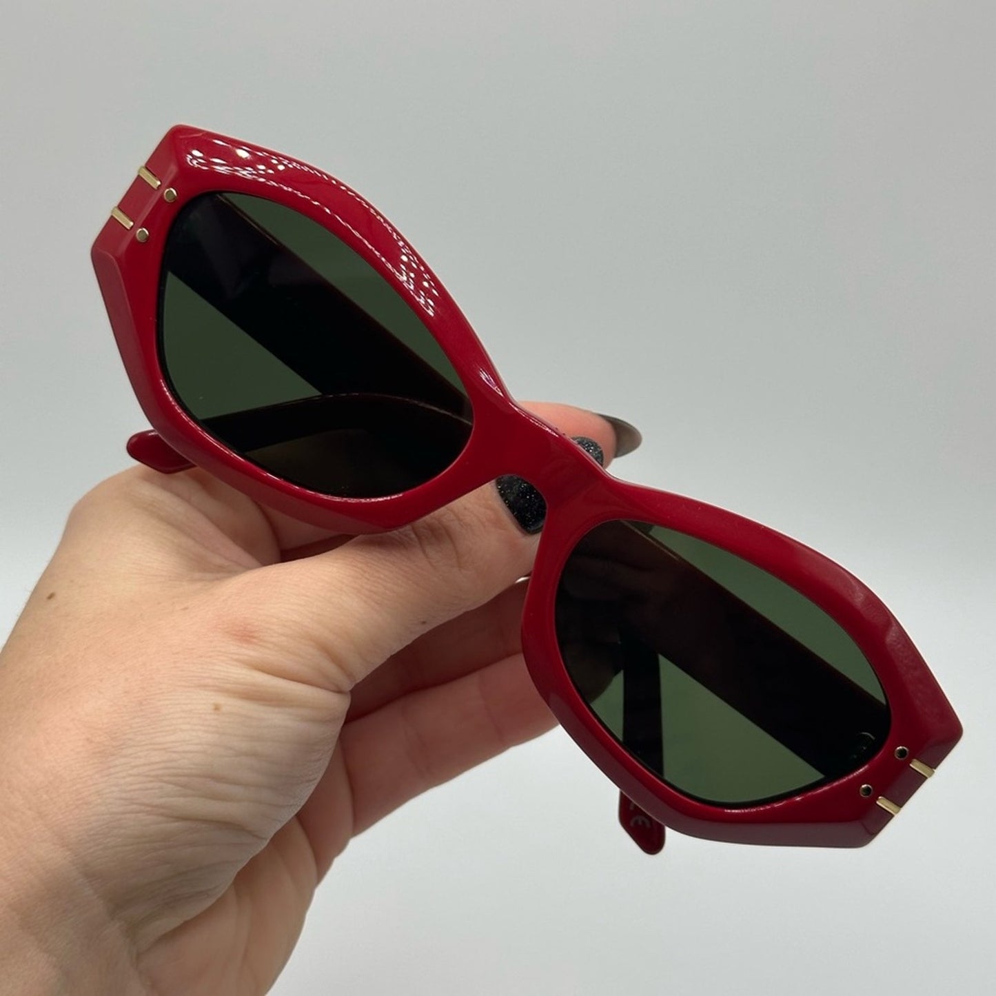 Dior Sunglasses CD40058U 66N DiorSignature B1U Red/Green Women