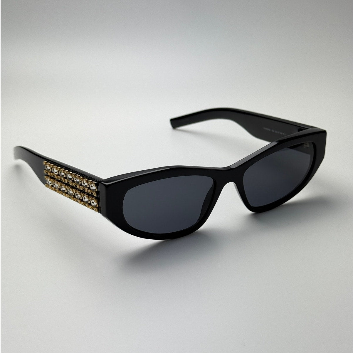 Givenchy Sunglasses GV40078I 01A Shiny Black/Gold Women