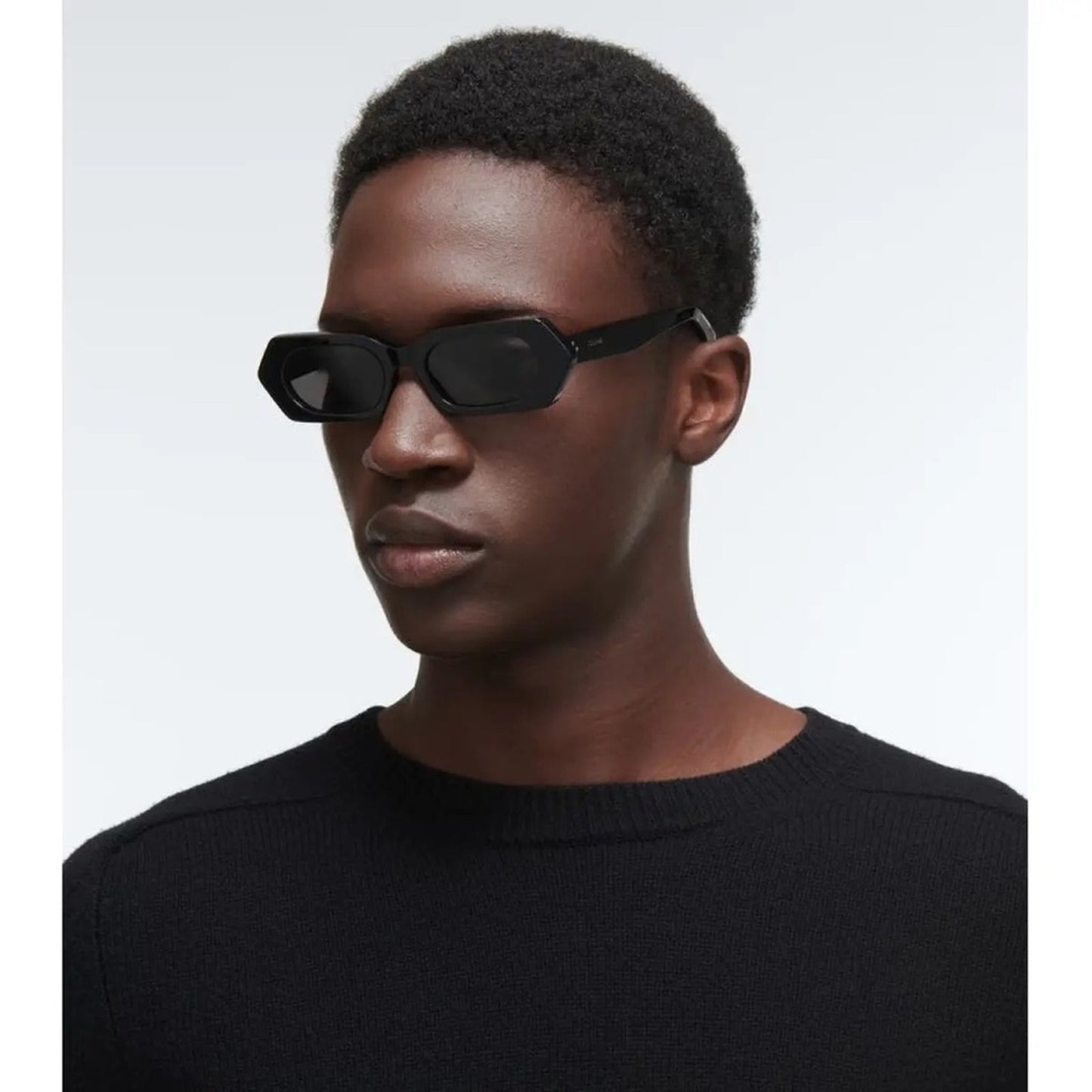 CELINE Sunglasses CL40243I 5101A Black Dark Grey Women
