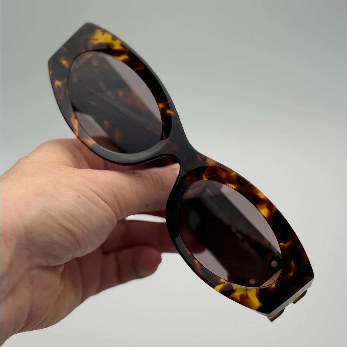 MIU MIU Sunglasses MU11WS 14L20I Honey Havana/Light Purple Brown Women