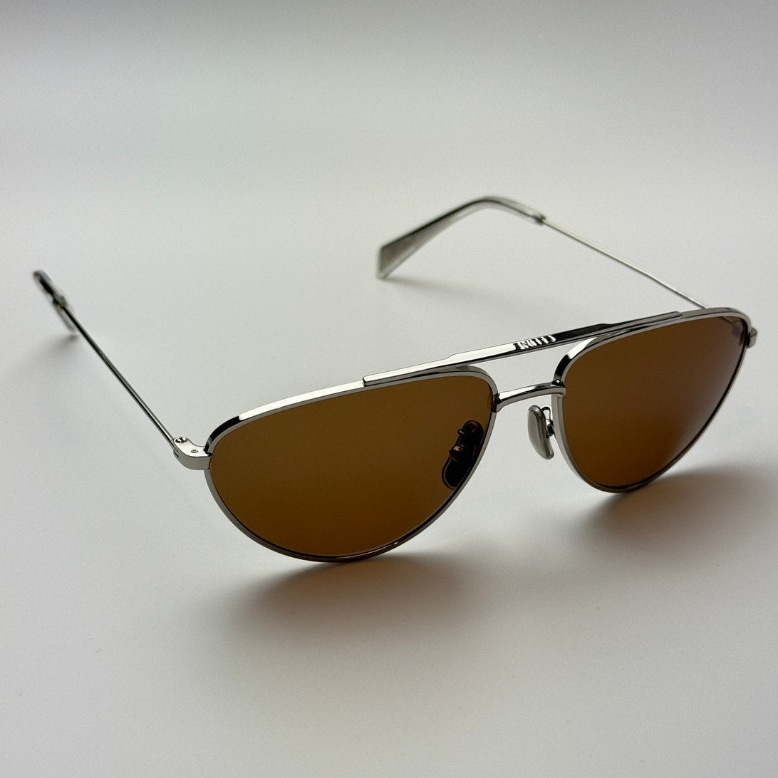 NEW Celine Sunglasses CL40077U 16J Palladium/Roviex Unixes