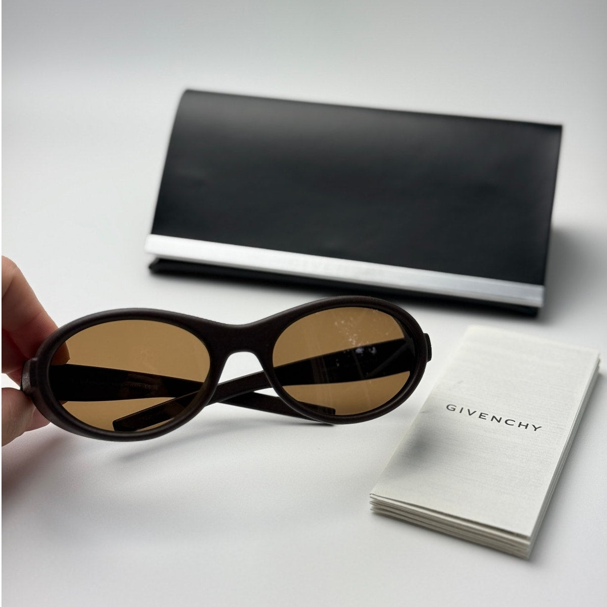 Givenchy Sunglasses GV40065I 49J Dark Brown/Roviex Unisex