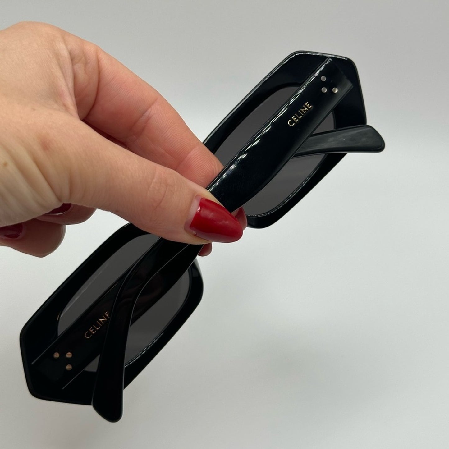 CELINE Sunglasses CL40243I 5101A Black Dark Grey Women