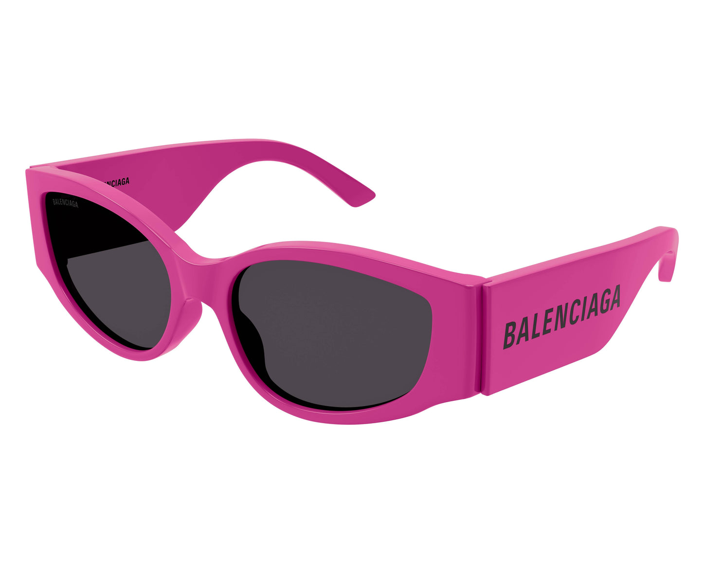 Balenciaga Sunglasses BB0258S 004 Pink/Grey Women