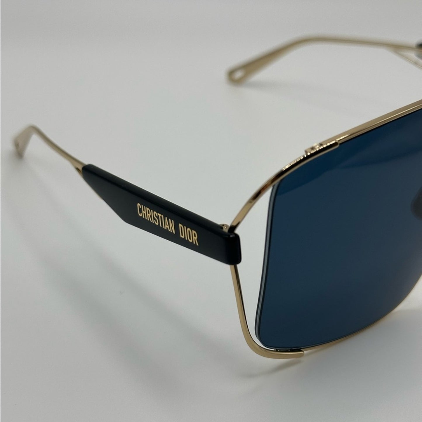 Dior Sunglasses Archidior S1U Shiny Gold Blue Women