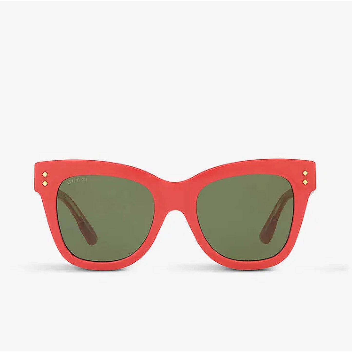 Gucci Sunglasses GG1082S 004 Pink Green Women