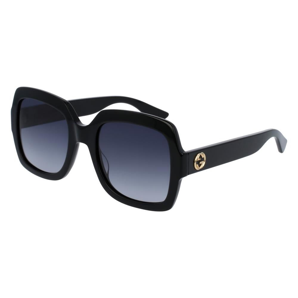 Gucci Sunglasses GG0141SN 001 Black/Grey Women