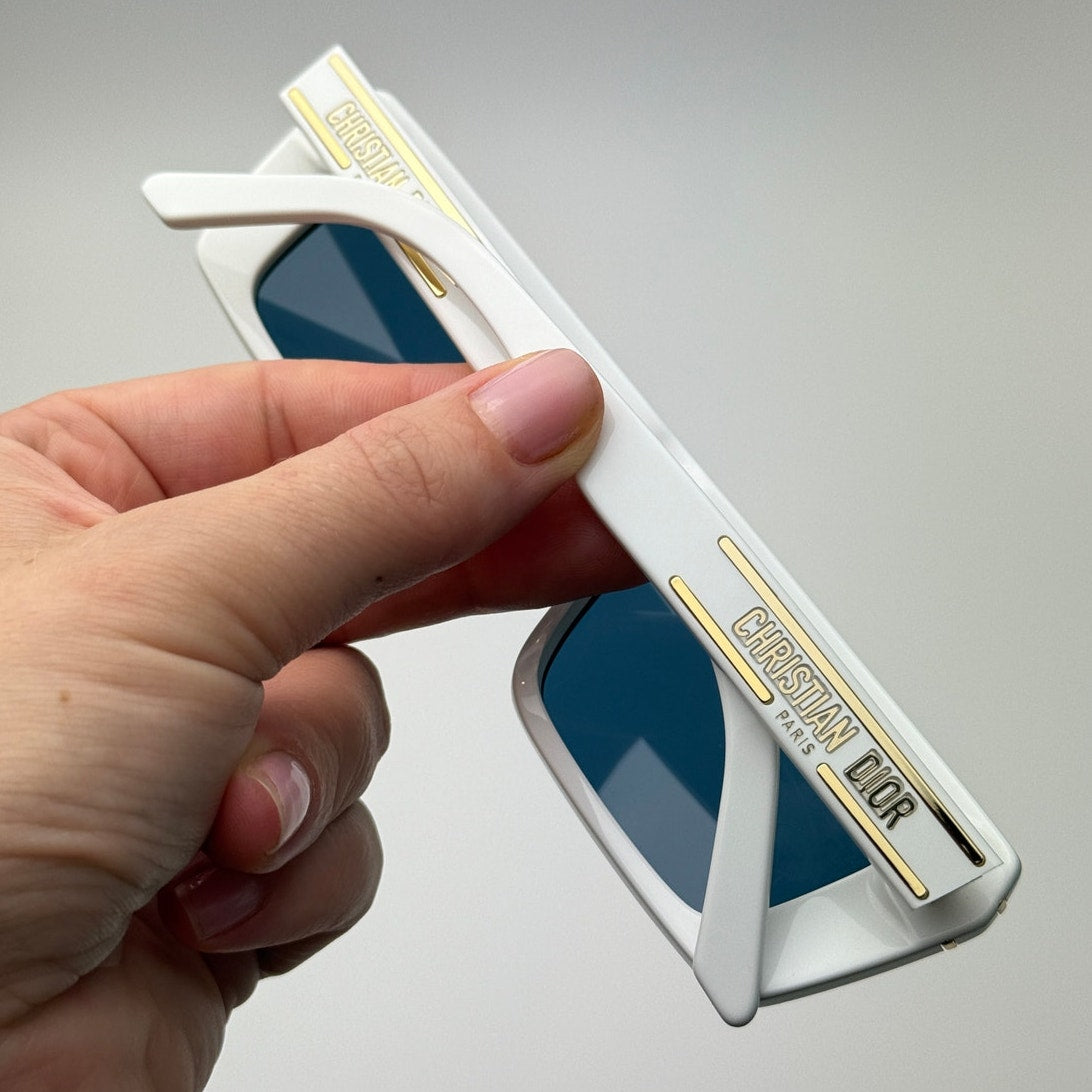 Dior Sunglasses DiorSignature S2U 50B0 White/Blue Women