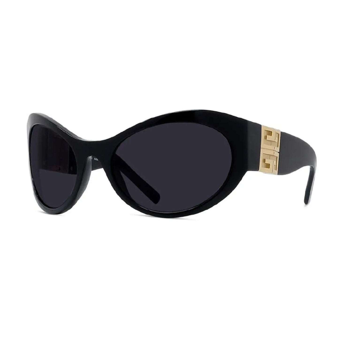 Givenchy Sunglasses GV40073I 01A Shiny Black/Gold/Grey Unisex