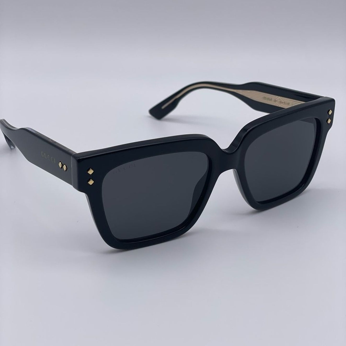 Gucci Sunglasses GG1084S 001 Unisex Black/Grey