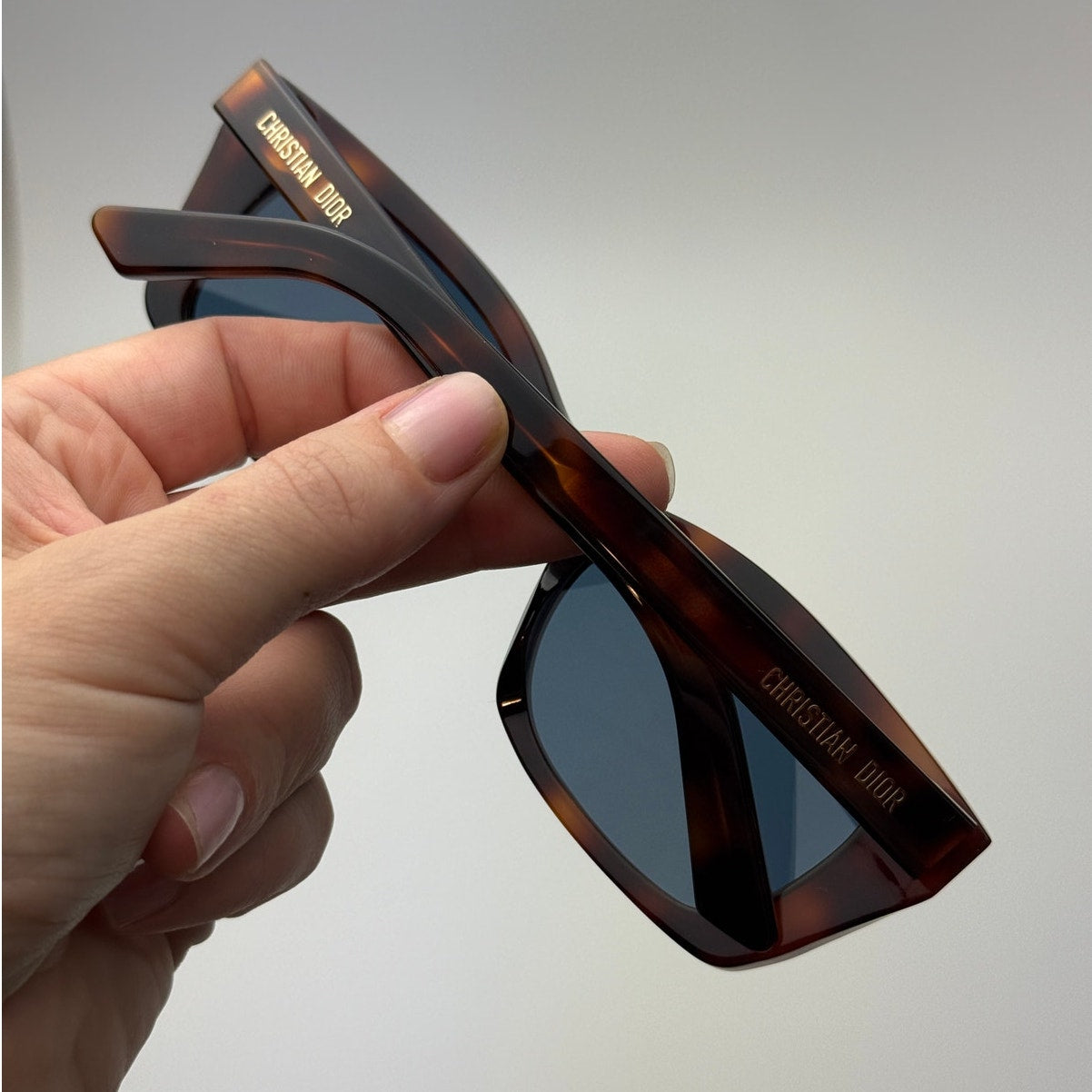 Dior Sunglasses DIORMIDNIGHT S3I 26B0 Honey Havana/Blue Women