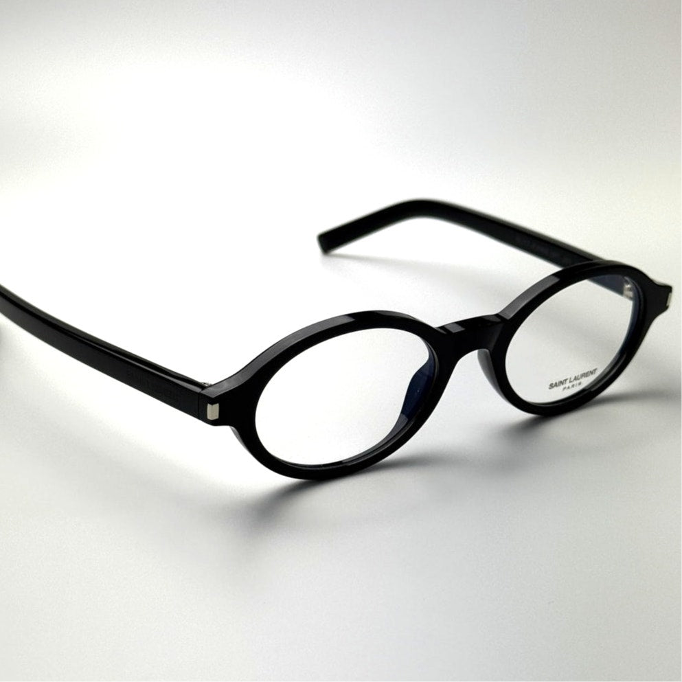 Saint Laurent SL751 JEANNE OPT 001 Black/Clear Blue Light Block