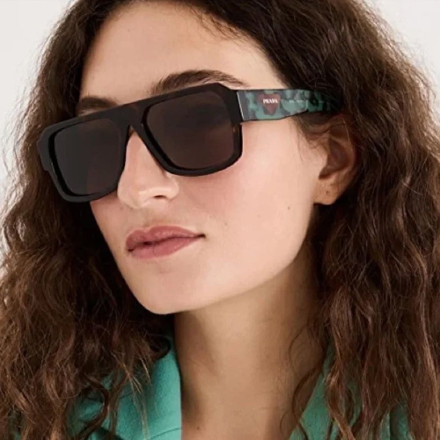 PRADA Sunglasses PR22YS 2AU06B Havana Unisex
