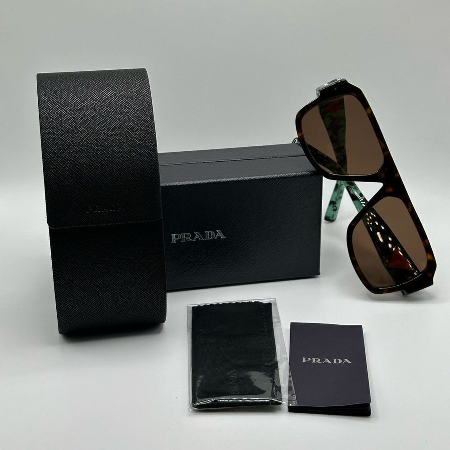 PRADA Sunglasses PR22YS 2AU06B Havana Unisex