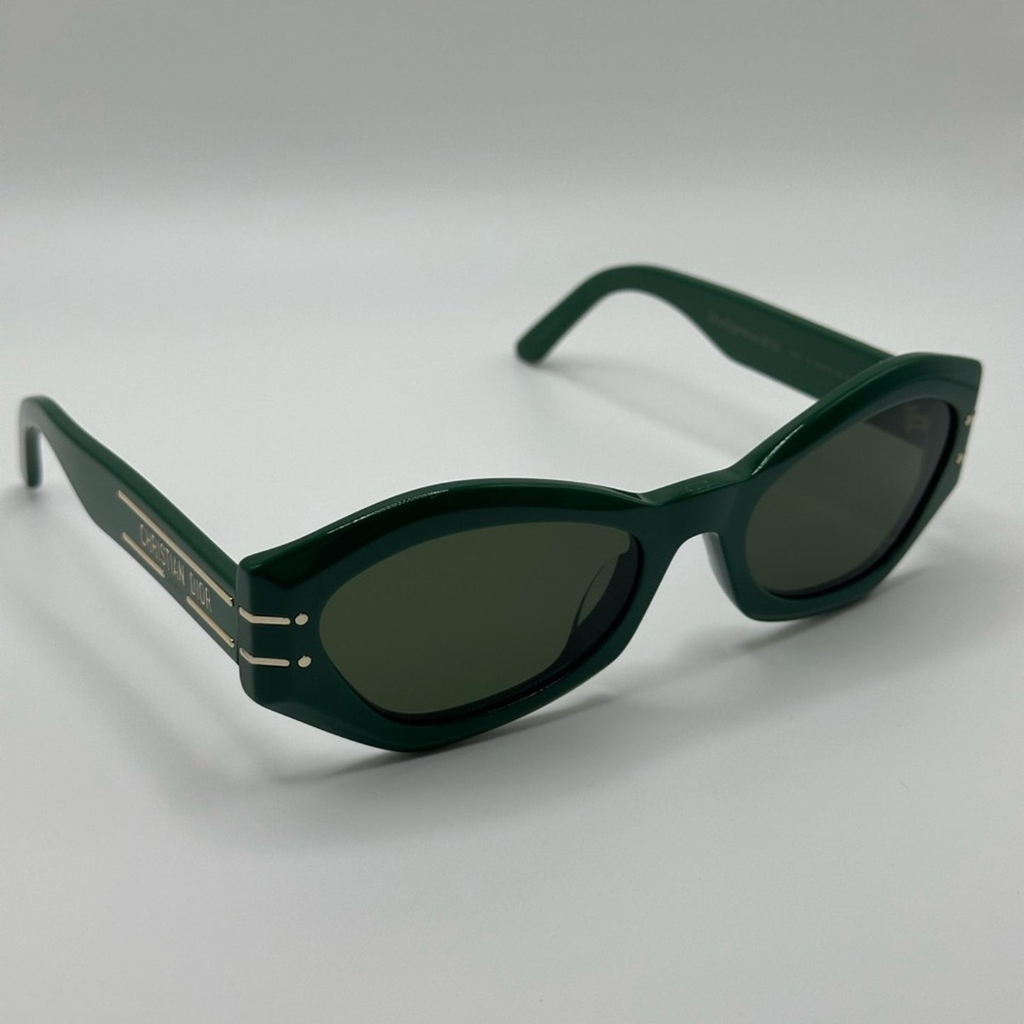 Dior Sunglasses CD40058U 96N Shiny Dark Green Women