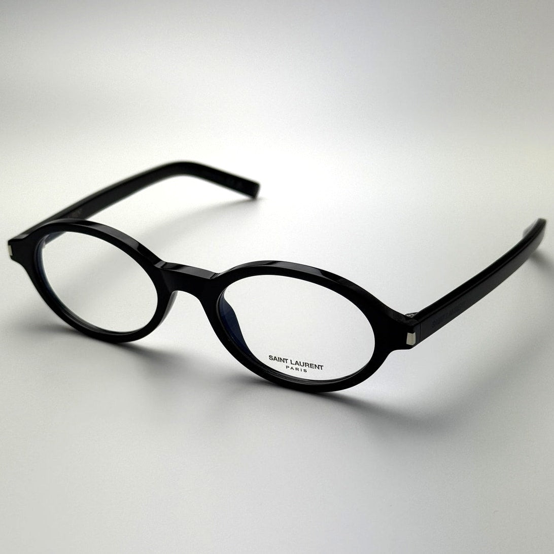 Saint Laurent SL751 JEANNE OPT 001 Black/Clear Blue Light Block