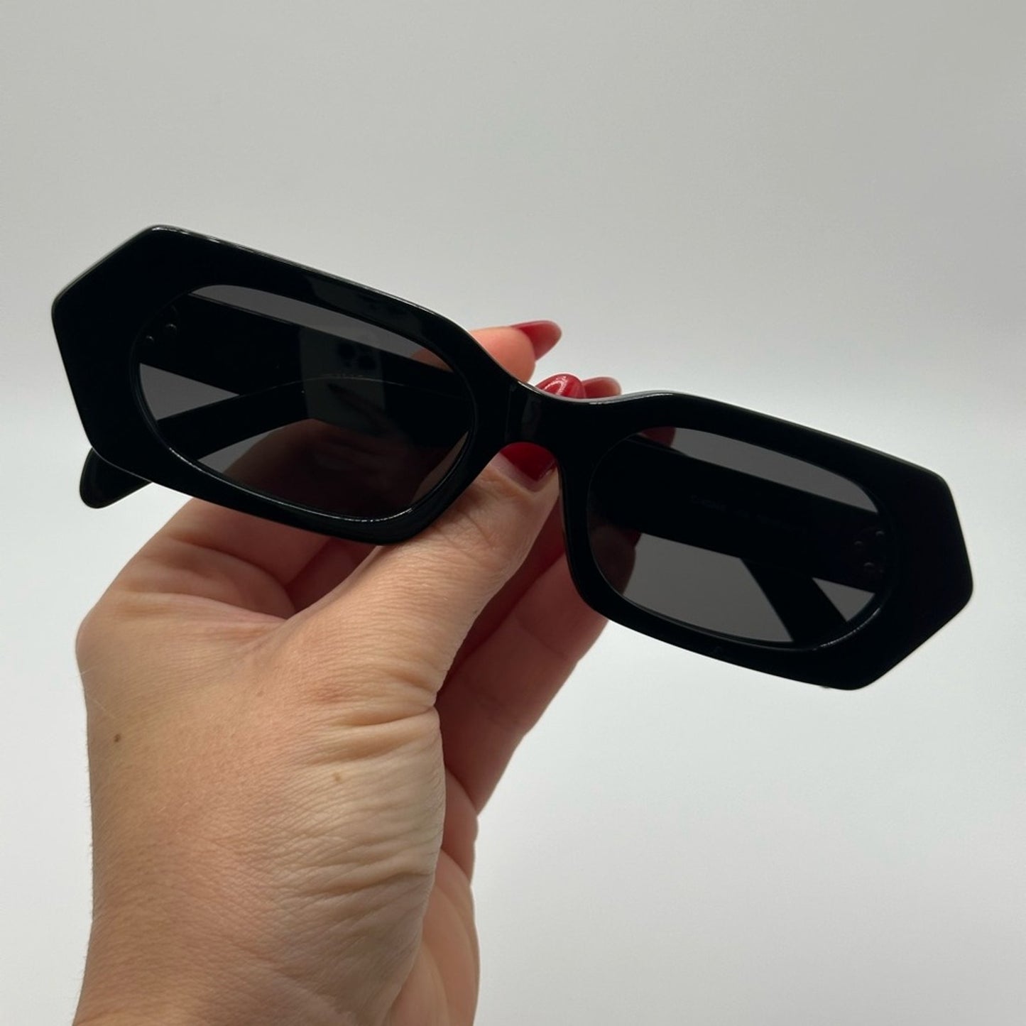 CELINE Sunglasses CL40243I 5101A Black Dark Grey Women