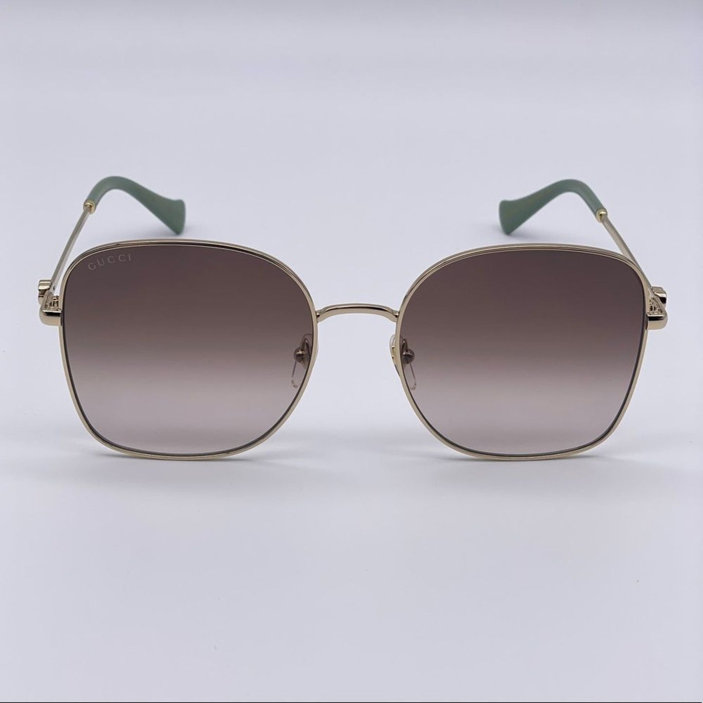 Gucci Sunglasses GG1143S 002 Gold/Brown Women