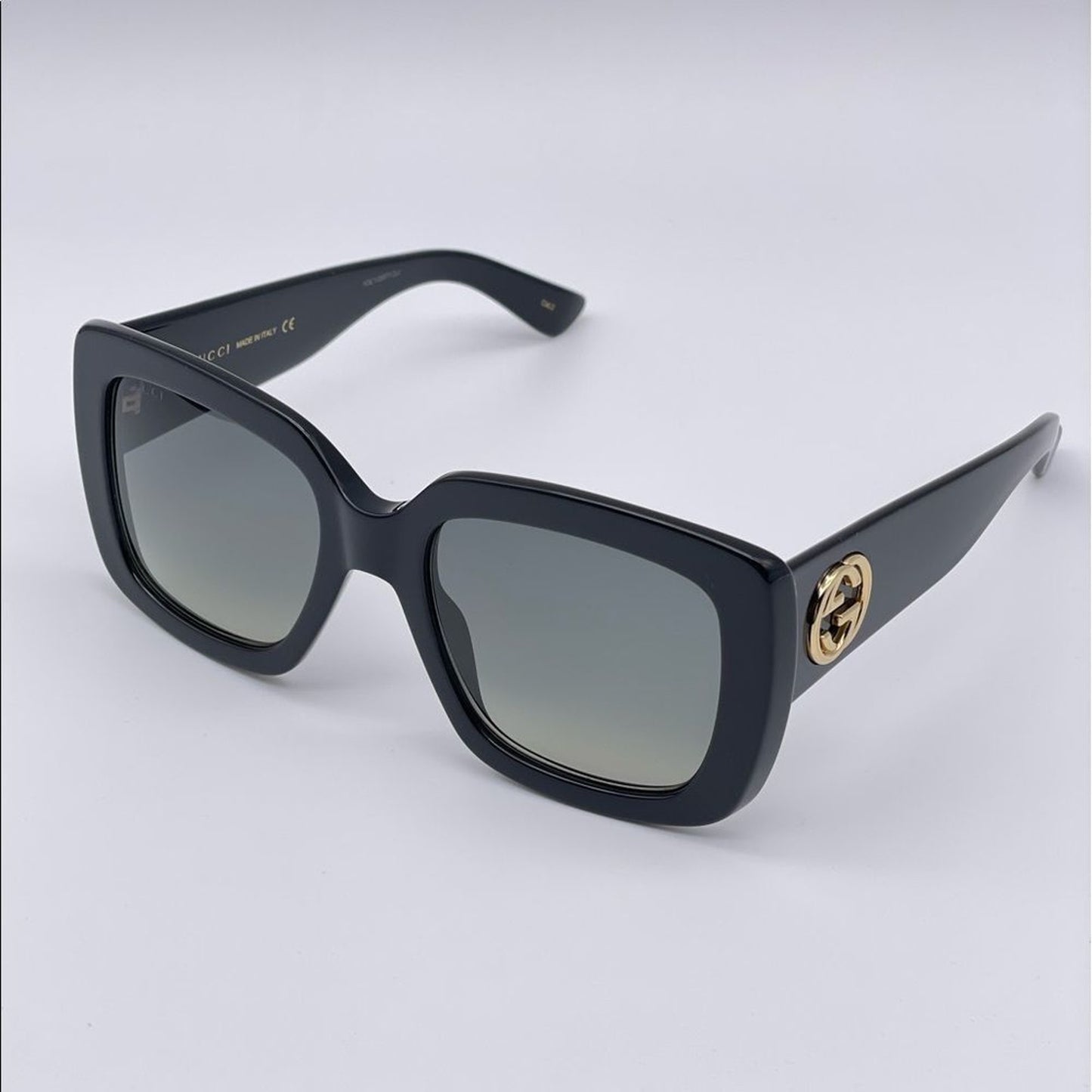 Gucci Sunglasses GG0141SN 001 Black/Grey Women