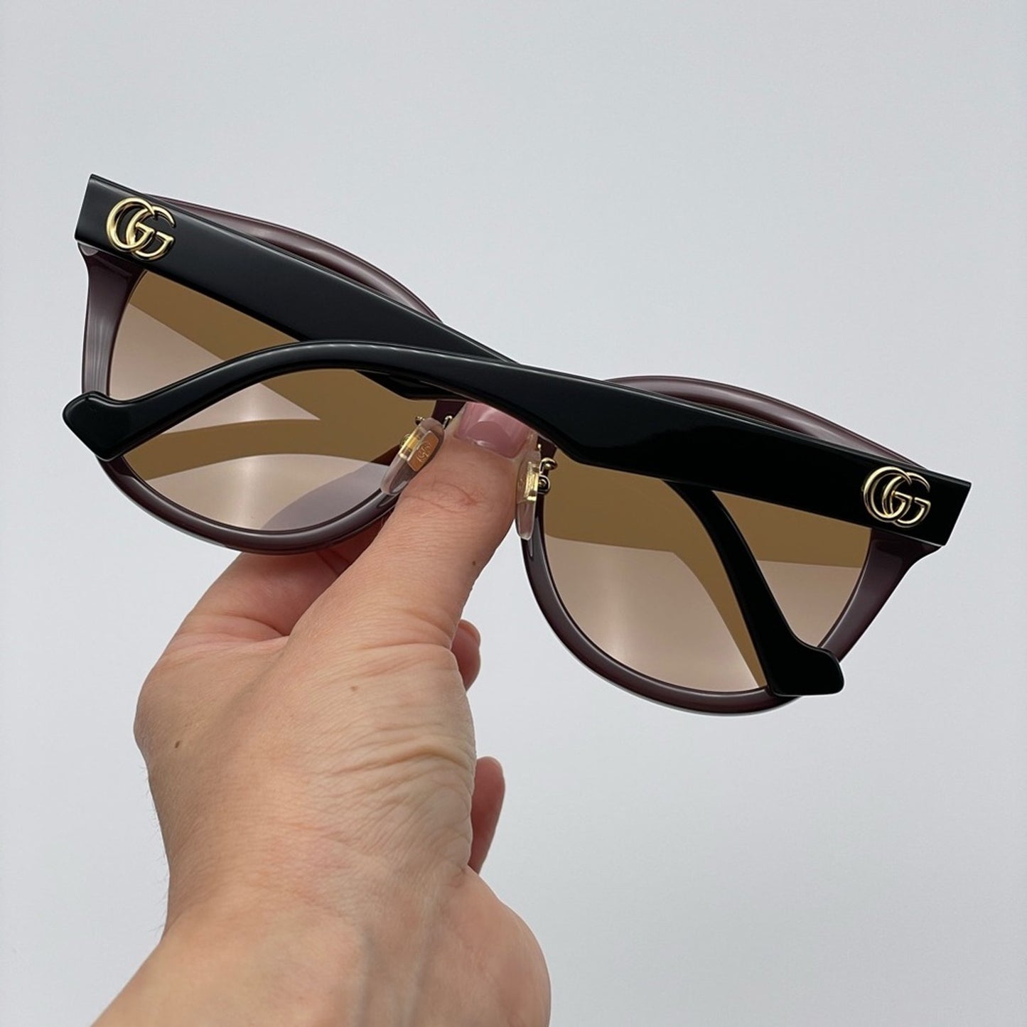 Gucci Sunglasses GG1002SK 003 Brown/Black Women