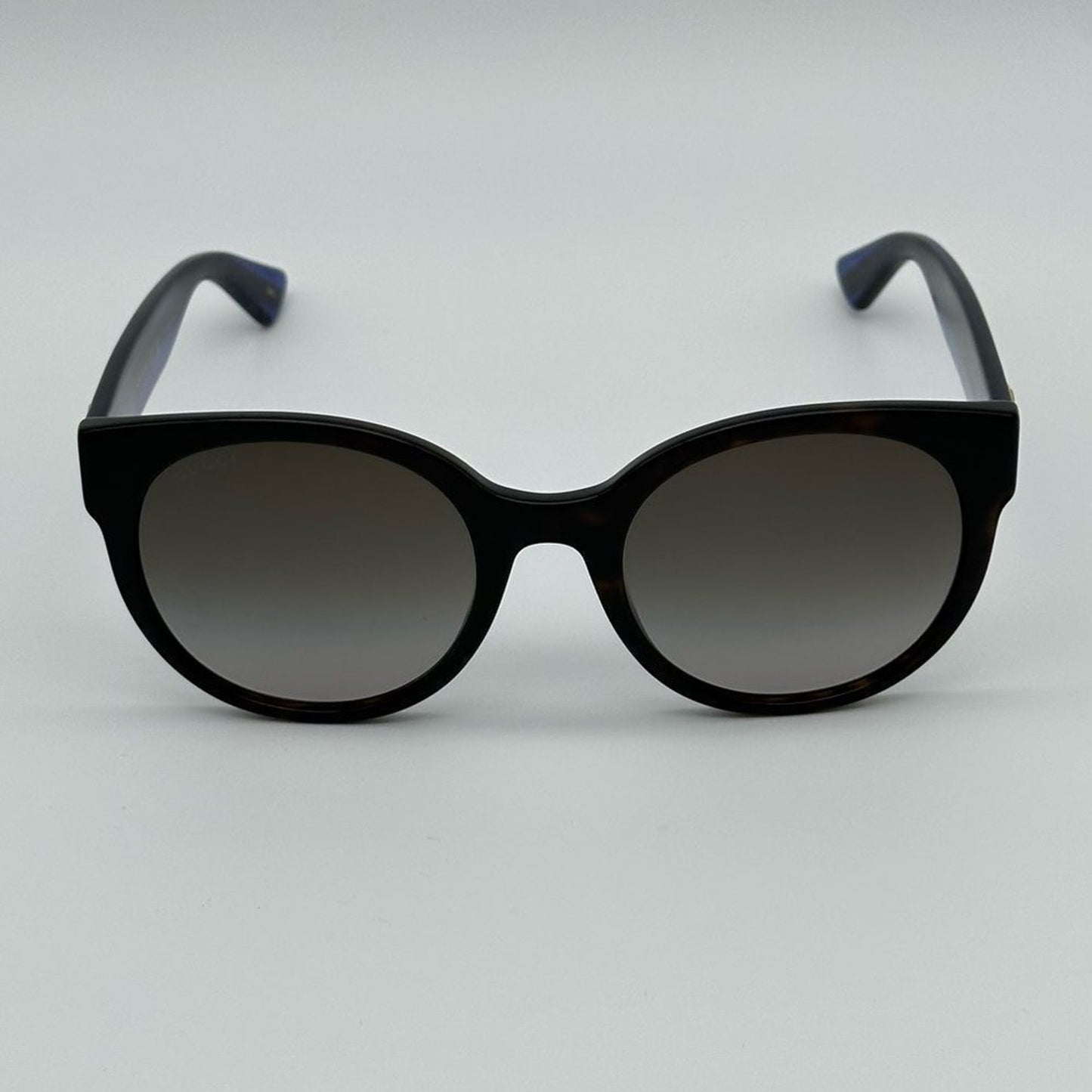 Gucci Sunglasses GG0035SN 004 Havana/Blue/Brown Women