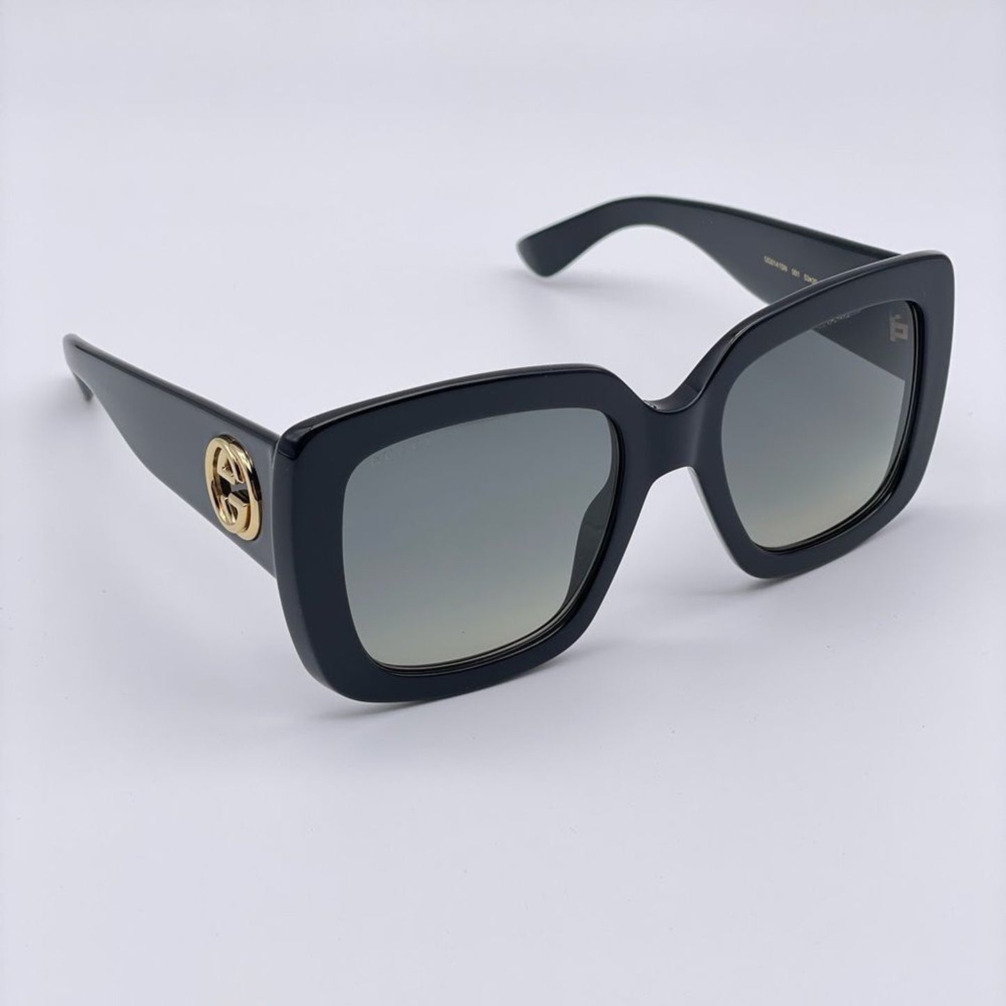 Gucci Sunglasses GG0141SN 001 Black/Grey Women