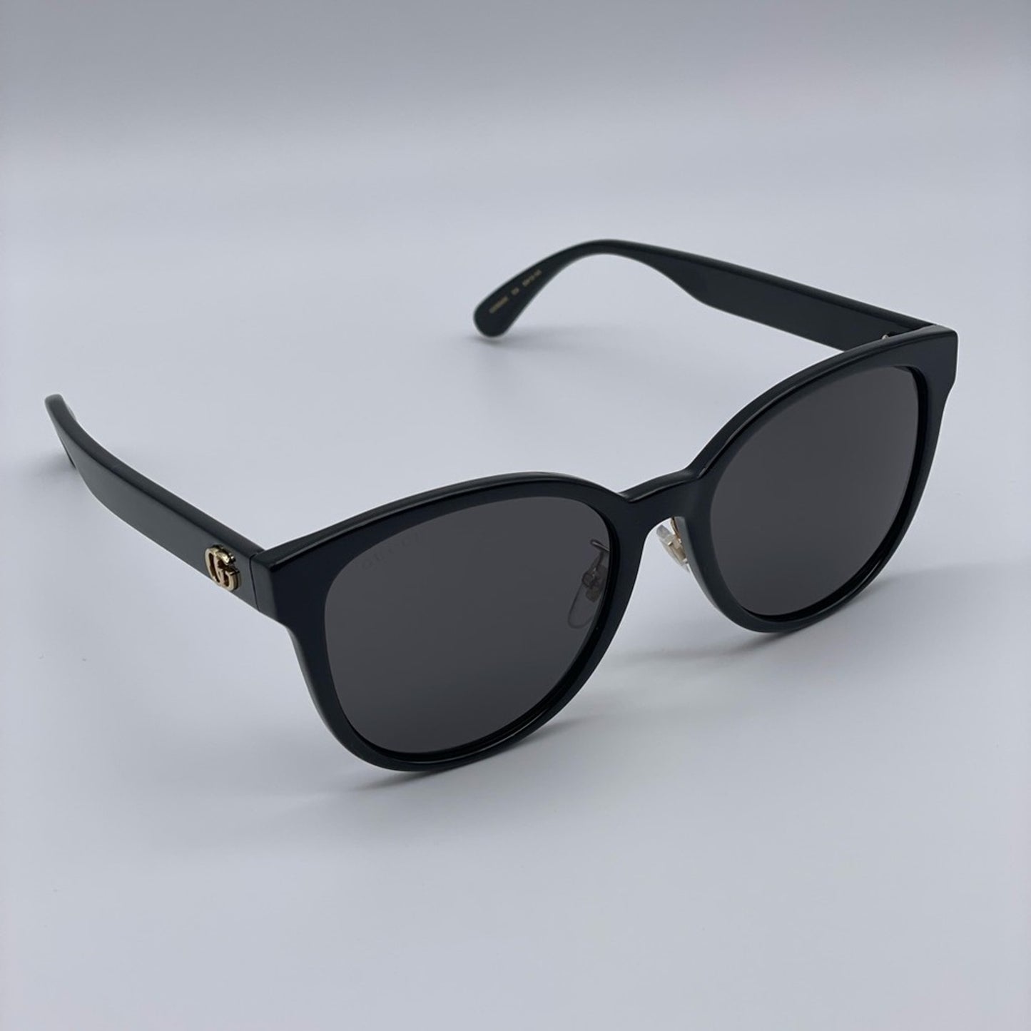 Gucci Sunglasses GG0854SK 004 Black/Grey Unisex