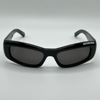 BALENCIAGA Sunglasses BB0266S 001 Black/Grey Unisex