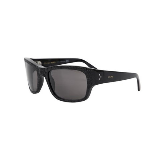 Celine Sunglasses CL4079IL 02A Black Square Unisex