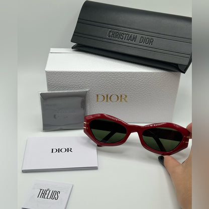 Dior Sunglasses CD40058U 66N DiorSignature B1U Red/Green Women